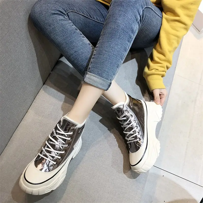 Korean style platform shoes