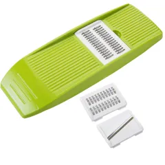 Multifunctional vegetable cutter and grater - Green - View 1