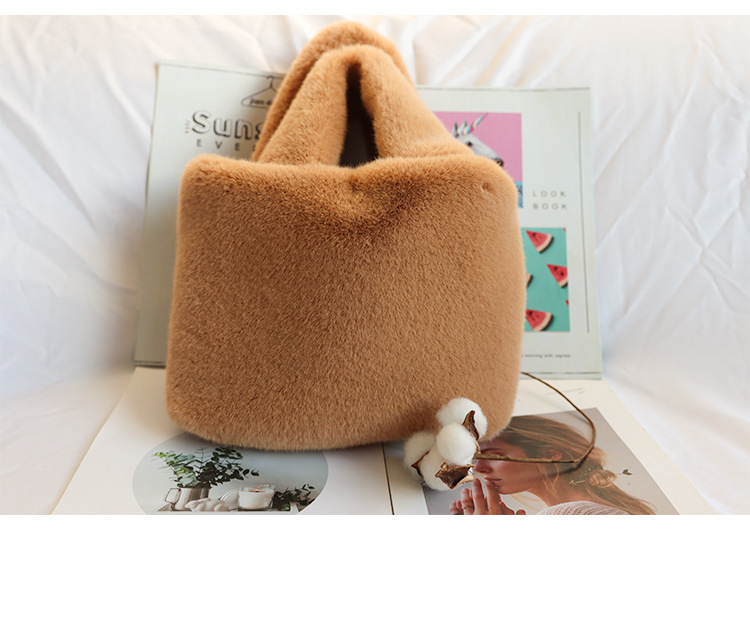 Faux Fur Handbag, picture 9 of 12
