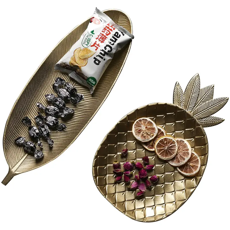 Living room dining table storage tray creative coffee table decoration
