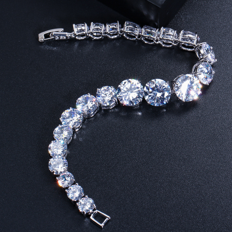 Zircon plating bracelet