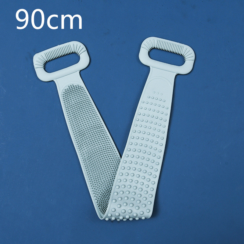 Brosse de douche silicone double face extensible