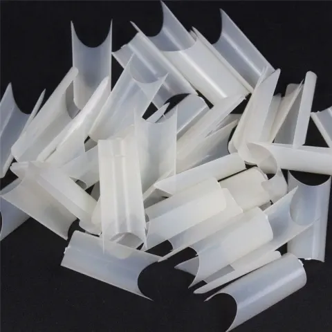Manicure Fake Nail Bamboo Tube 500 Pieces Box