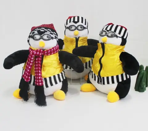 Serious Joey's HUGSY Plush Toys PENGUIN Rachel Stuffed Doll