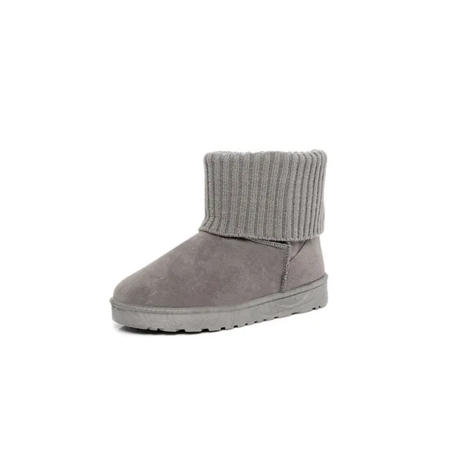 Woolen snow boots Grey - Shop at LoveMi