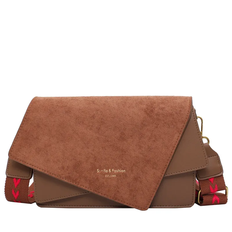 Frosted contrast color bag - Khaki