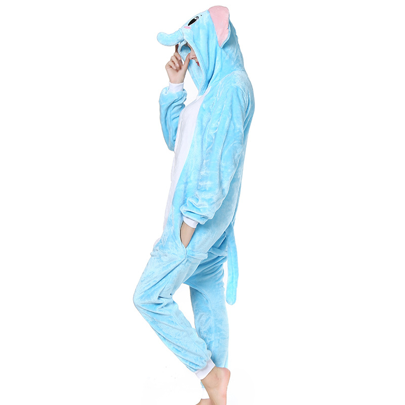 Title 4, Elephant cartoon animal piece pajamas