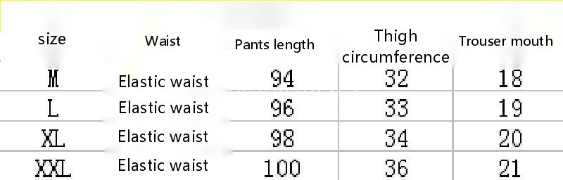Drawstring INS multi-bag overalls men's casual trousers buttoned loose trousers