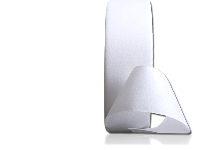 Disposable non-woven hair removal roll paper