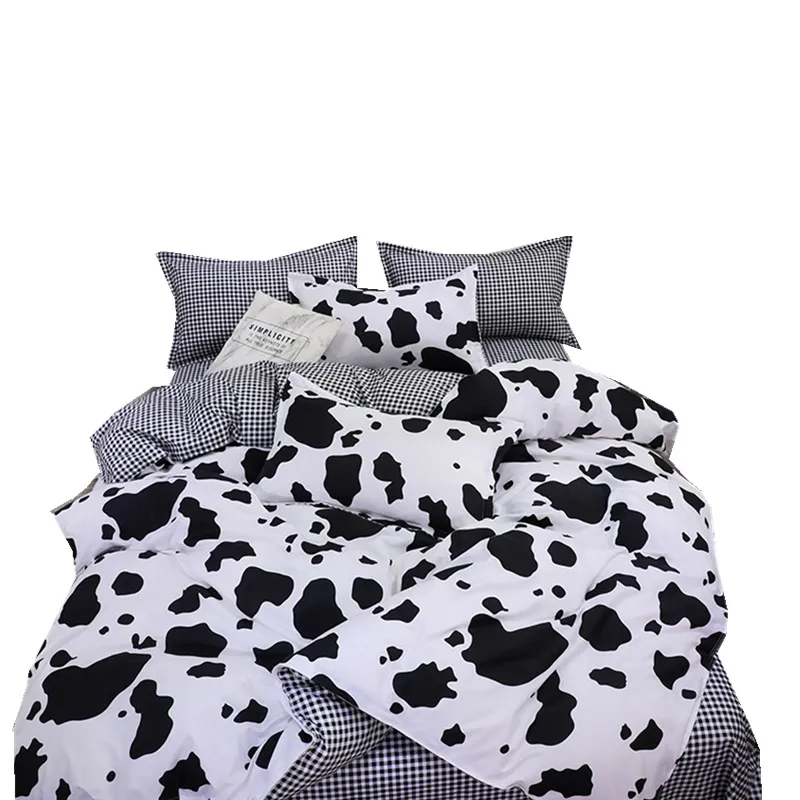 Three piece pillowcase without sheet - Cow