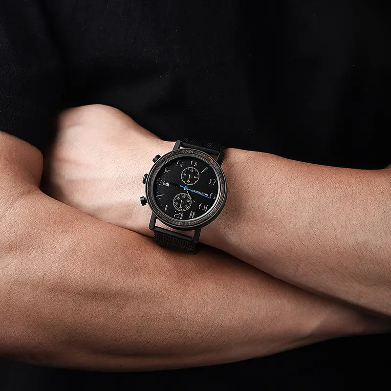 Business Quartz Movement Anti-Wood Water Watch