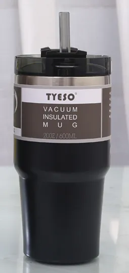 Stainless steel insulation cup - Black