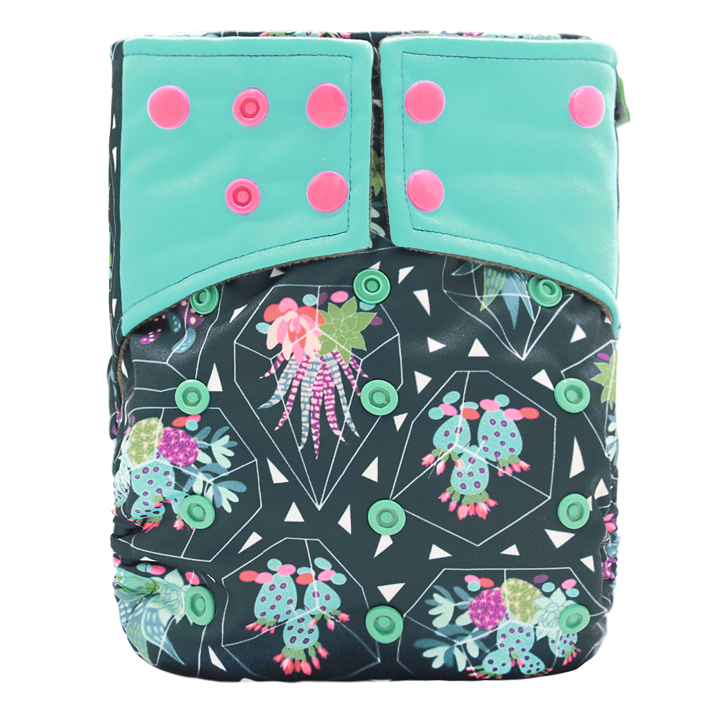 Baby washable leak-proof bamboo charcoal pocket cloth diapers — foto 20