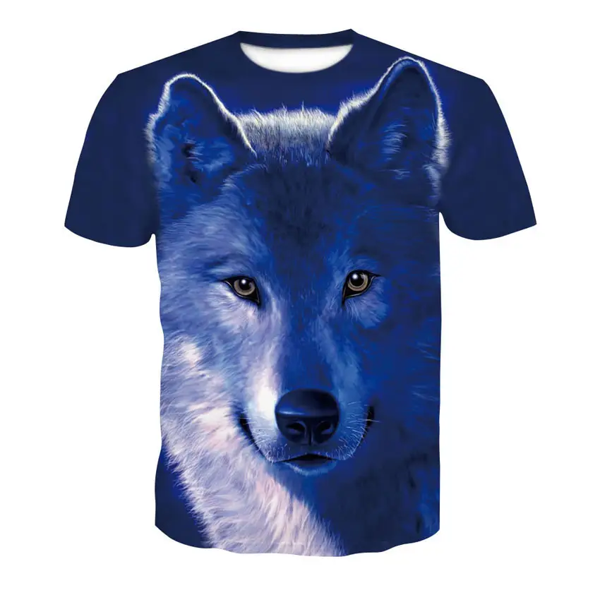 Summer round neck short sleeve T-shirt