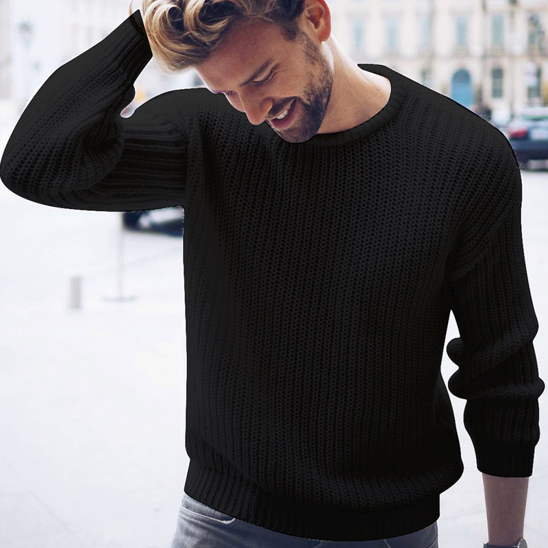 Men's Pullover knitting sweater