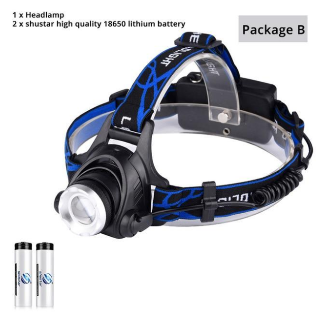 USB Charging Built-in Smart Sensor Head-mounted Outdoor Fishing Headlight - Image 10