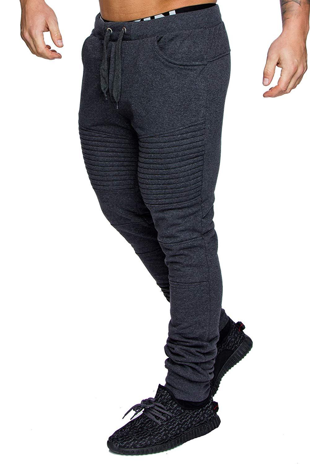 Men's casual sports pants foreign trade hip-hop stripes