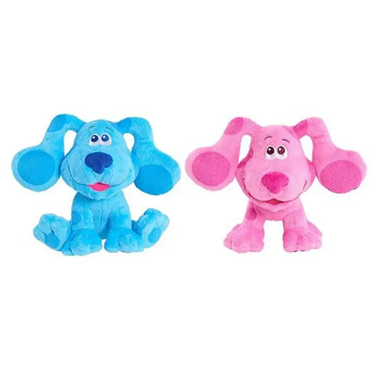 American Blue Dalmatian Pink Dog Plush Toy