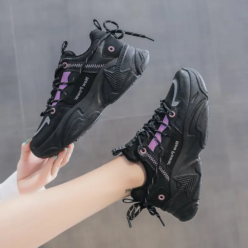 Plush thick cotton shoes