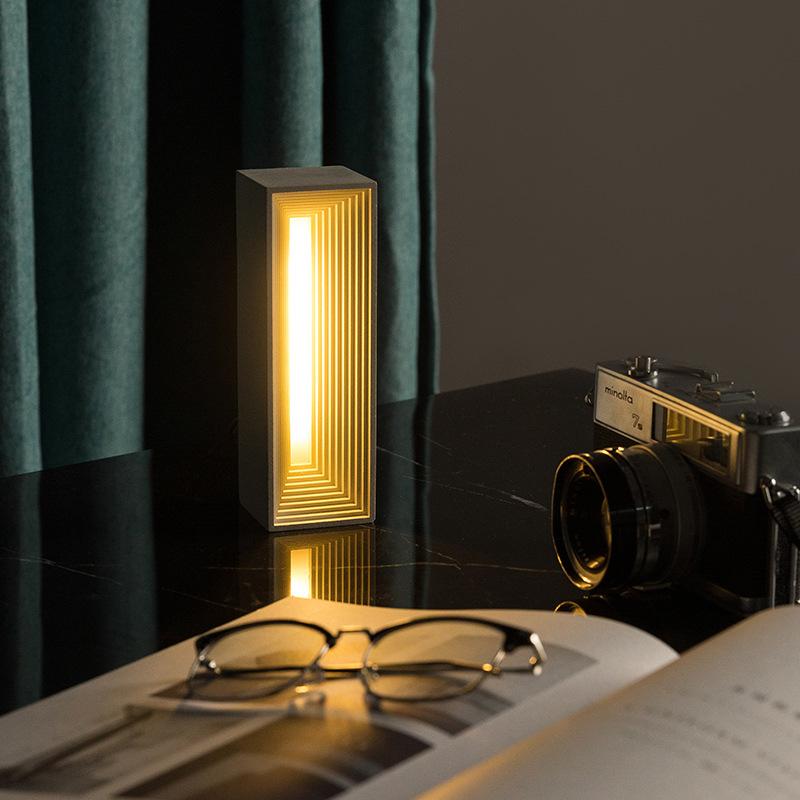 Concrete Table Night Light, picture 4 of 4