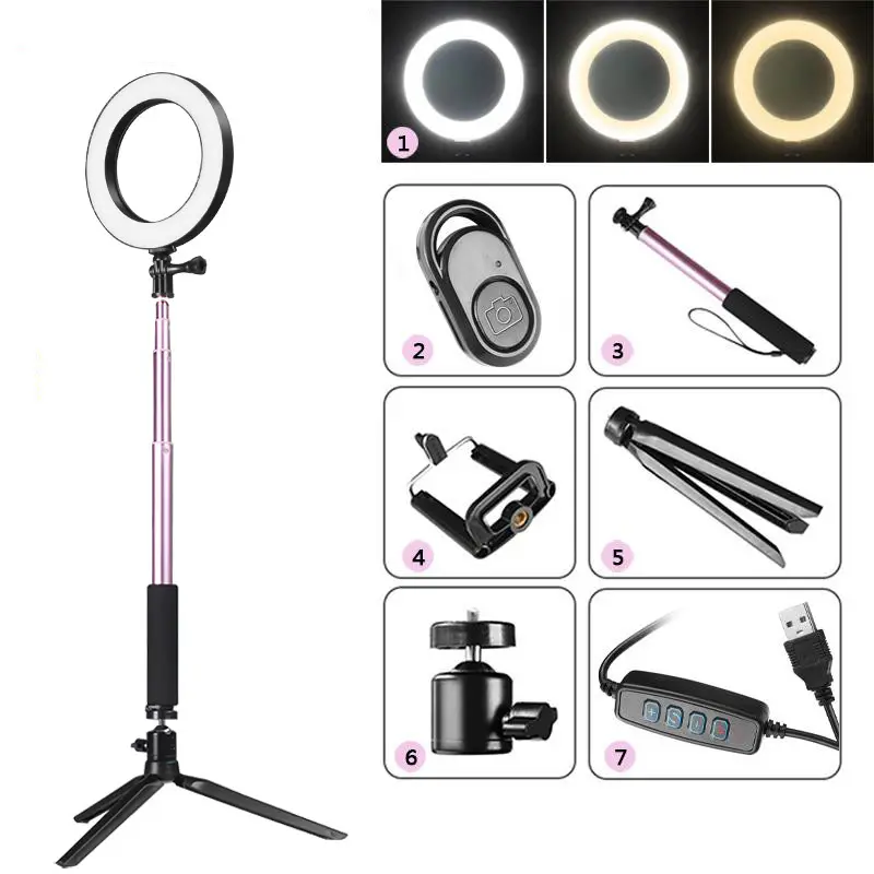 Compatible with Apple, Tripod Fill Light Live