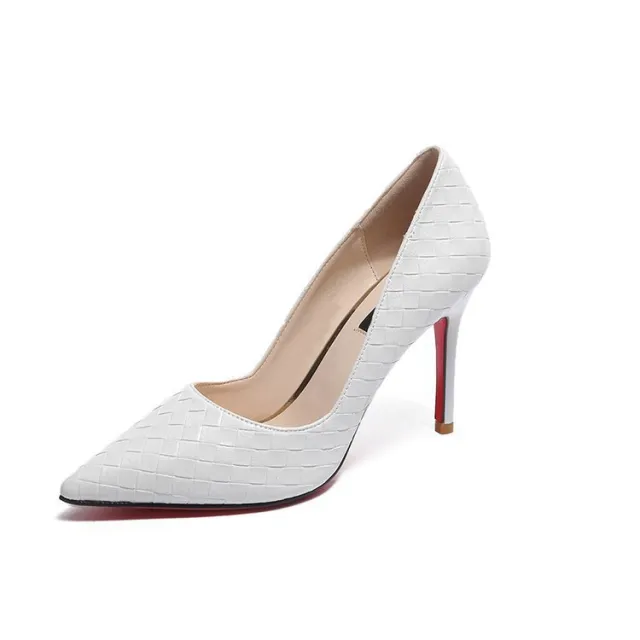 Female pointed high heels White - Shop at LoveMi