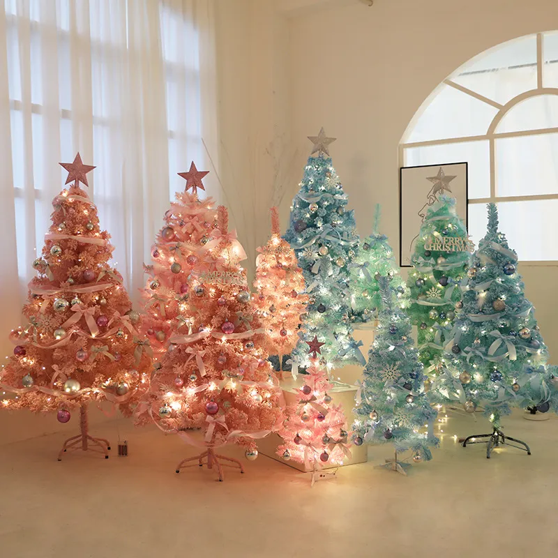 Pink Christmas Tree Decoration Ornaments Christmas Decorations For Home Xmas Happy New Year – image 4