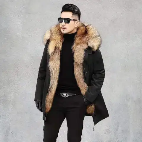 Men's Winter Warm Parka Coat
