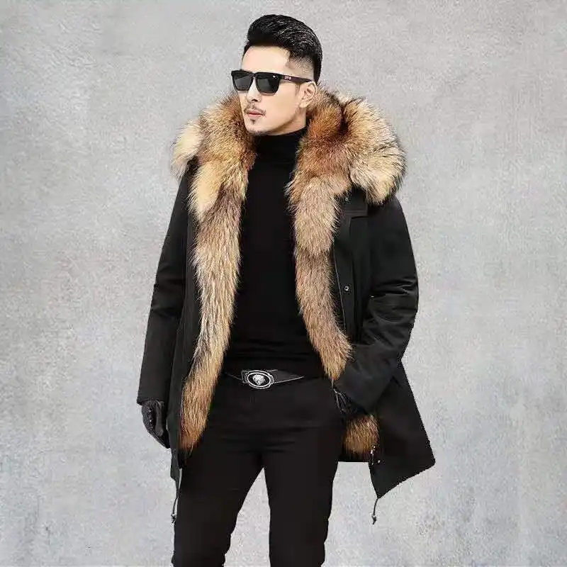 Men's Winter Warm Parka Coat