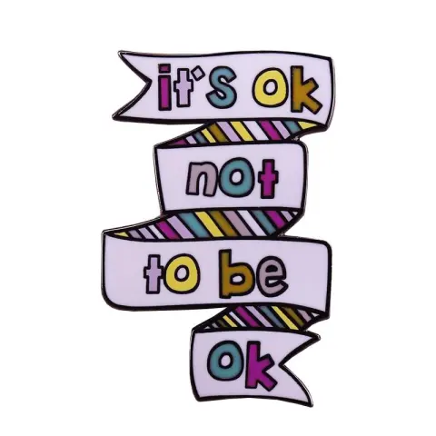 Lapel Brooch Mental Health Awareness