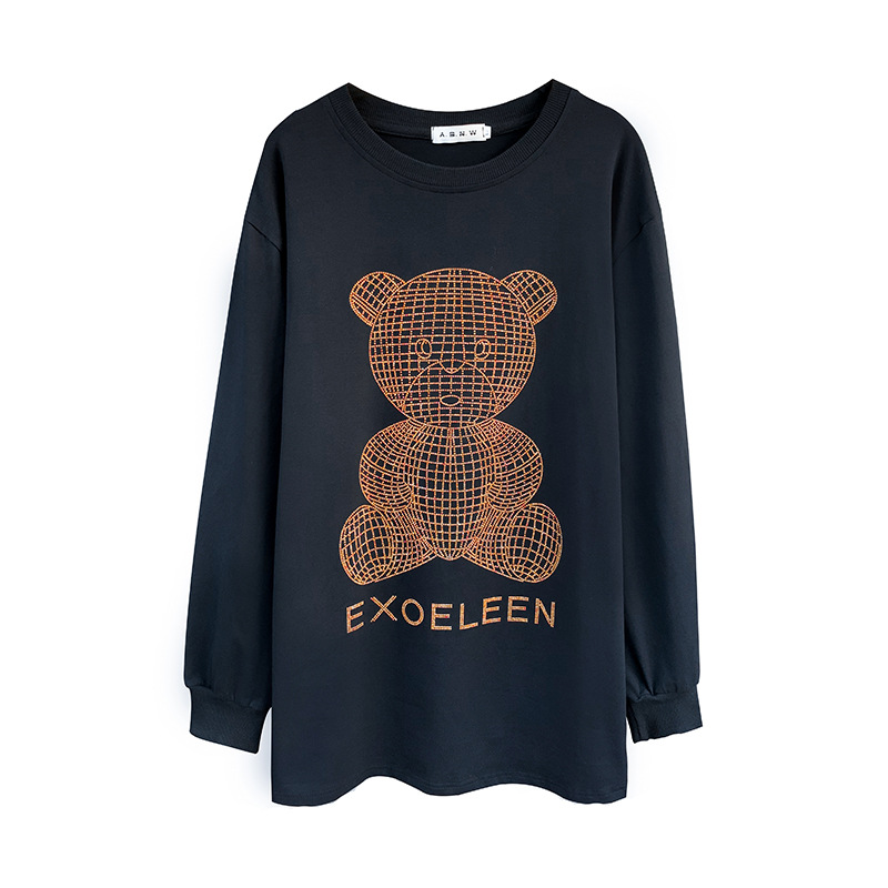 Shiny bear long sleeve t-shirt