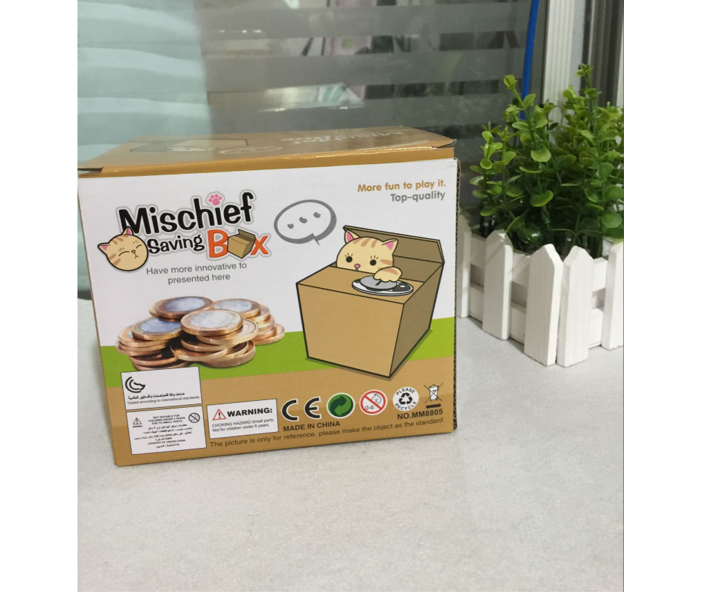 Cute Creative Money Cat Piggy Bank Children's Toys