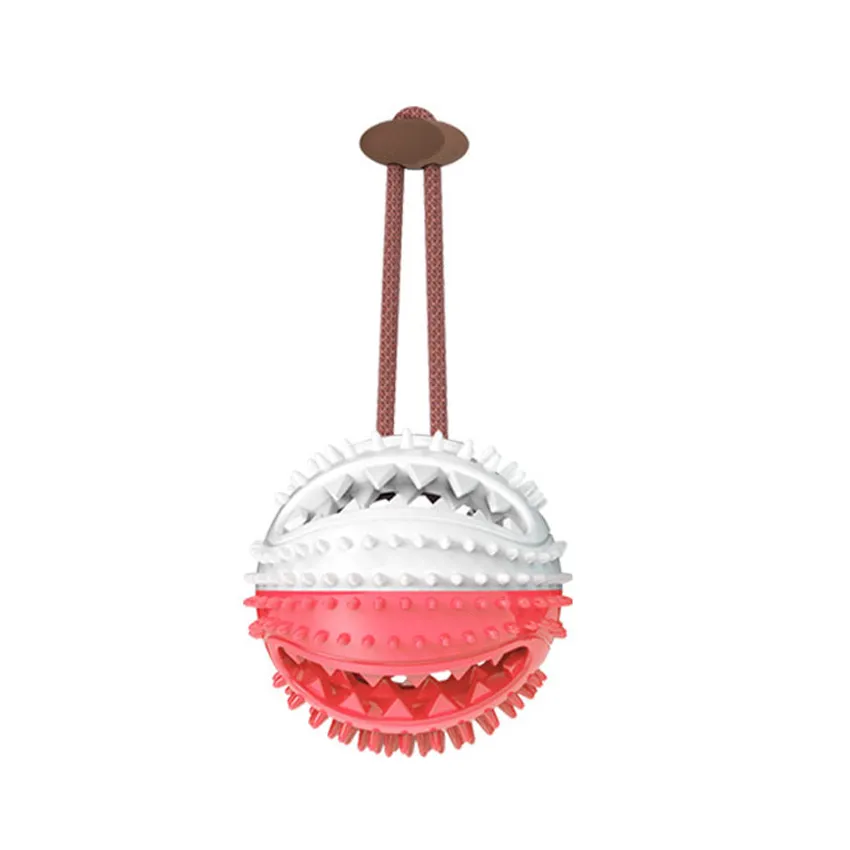Dog Toys Silicon Suction Cup Tug Interactive Dog Ball Toy For Pet Chew Bite Tooth Cleaning Toothbrush Feeding Pet Supplies – image 8