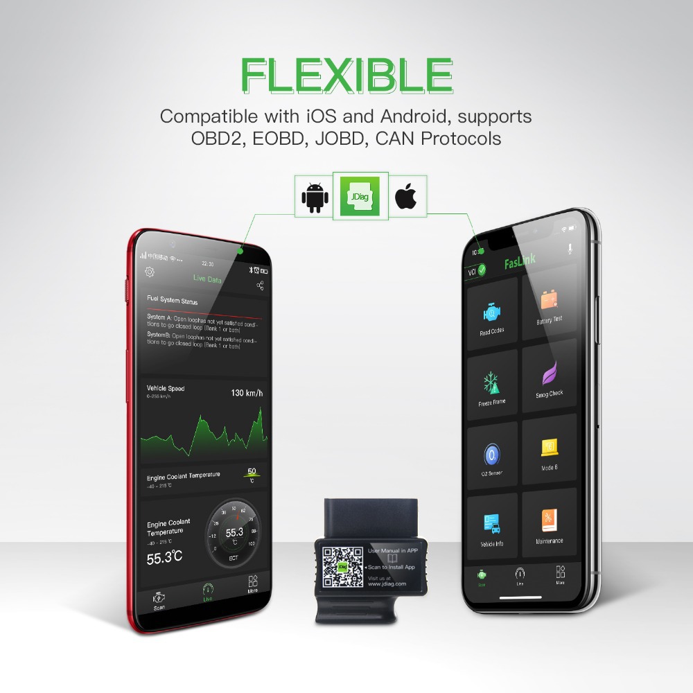 OBDII Code Reader Automotive Diagnostic Scanner — foto 14
