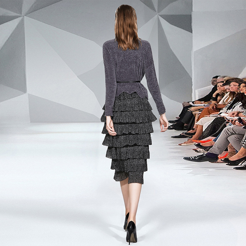 Round neck long sleeve plush top