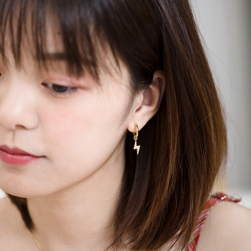 Cloud Lightning Earrings