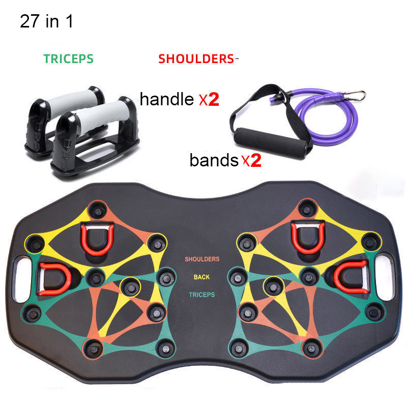 Push-up bracket folding home chest training bracket