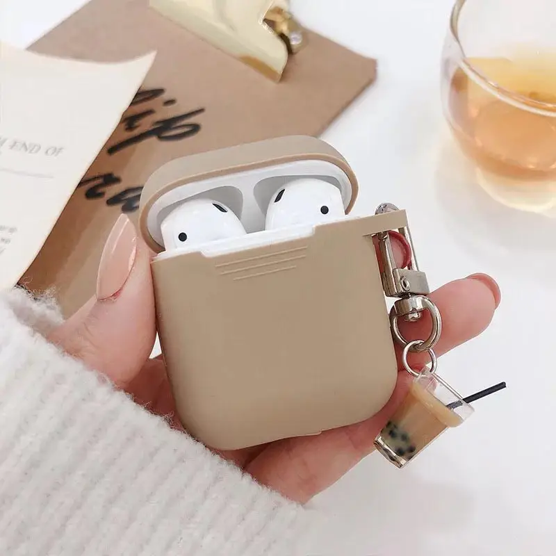 Compatible With Milk Tea Pendant Earphone Set