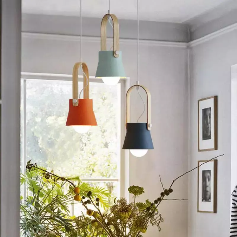 Nordic Loft LED Iron Pendant Lights Restaurant