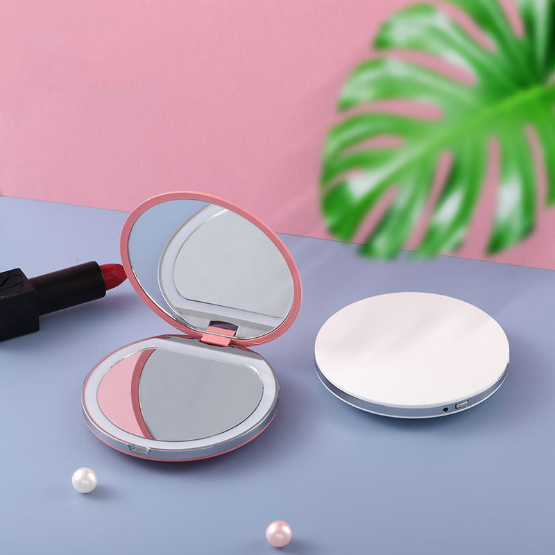 Specchio per trucco portatile LED