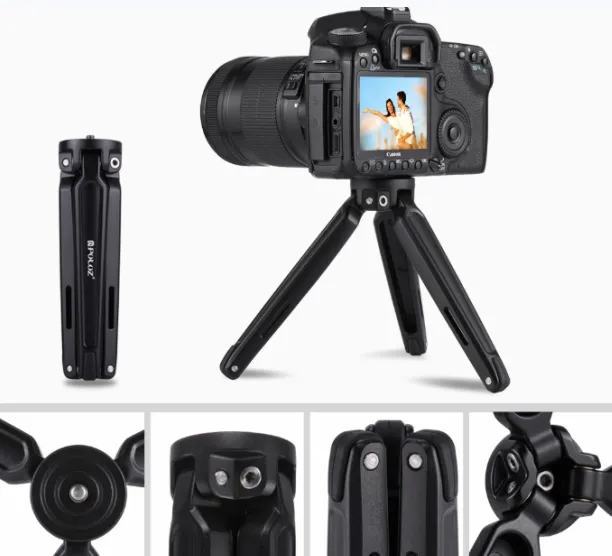 Compatible with Apple, Mobile phone metal mini tripod Desktop tripod – image 5