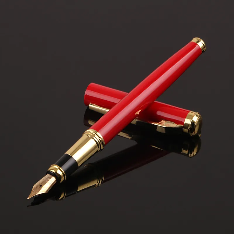 Business office students practice writing ink pen – image 7