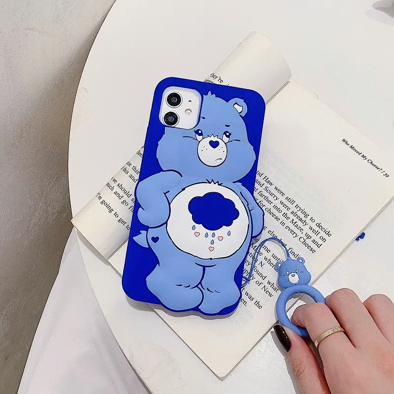 Cute Cartoon Rainbow Bear Mobile Phone Case