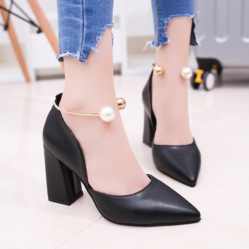 All-match pointed toe trendy women's shoes