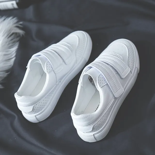 Summer Velcro White Shoes White - Shop at LoveMi