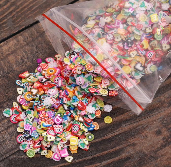 Nail Sticker Explosion Nail Art Jewelry Soft Fruit Piece Nail Sticker Mobile Phone Jewelry Accessories — foto 3