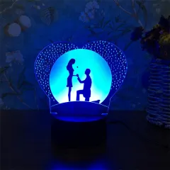 LED bedroom night light - Colorful - View 1