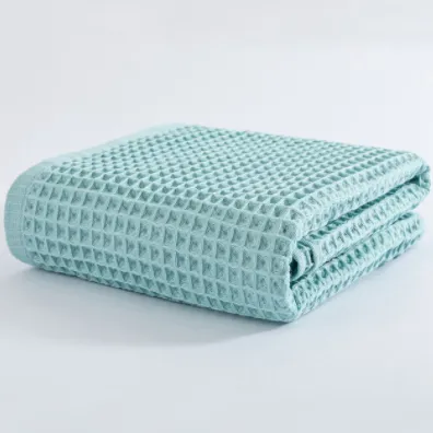 Cotton bath towel big towel Light Blue - Shop at LoveMi