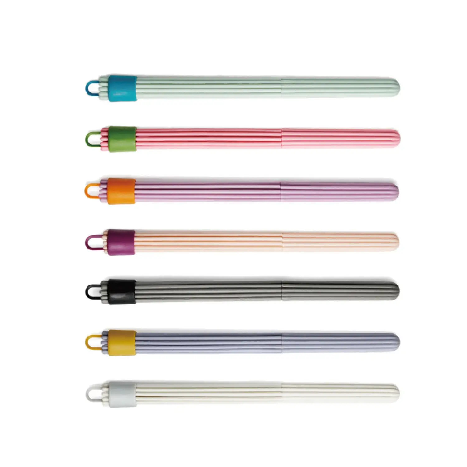 Vertical shrinkable whisk
