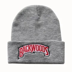 Men's And Women's Warm Woolen Hat - Grey - View 1